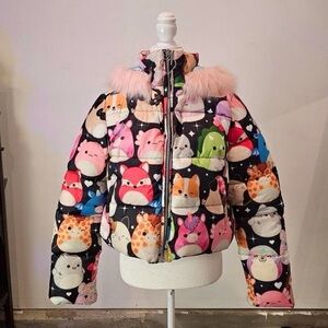 NWT - Super Rare Dolls Kill x Squishmallows Puffer Jacket - XXL